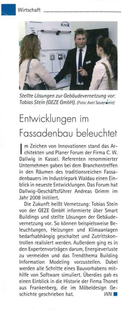 fassadenbau 1